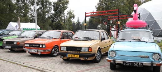 Miłośnicy skody zjechali do Dobczyc. Ogólnopolskiemu zlotowi towarzyszył rajd