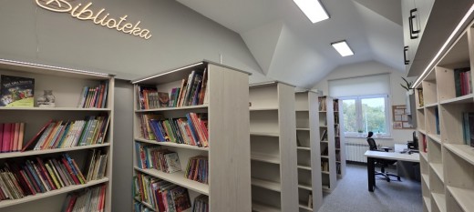 Polanka. W podstawówce otwarto nową bibliotekę