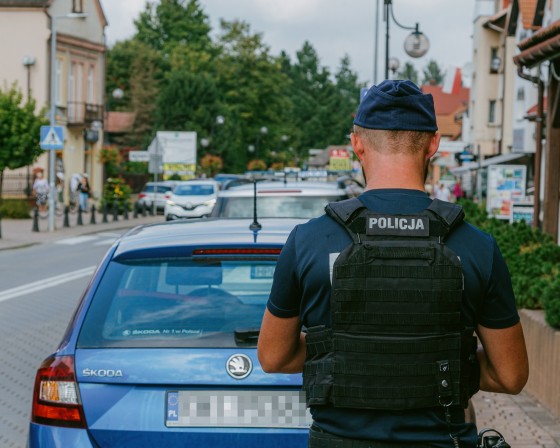 Dobczyce. Parkujesz w centrum? Licz się z kontrolą policji