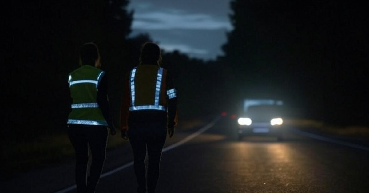 APEL POLICJI: Pamiętaj o odblaskach! Dzięki nim jesteś widoczny dla kierowców