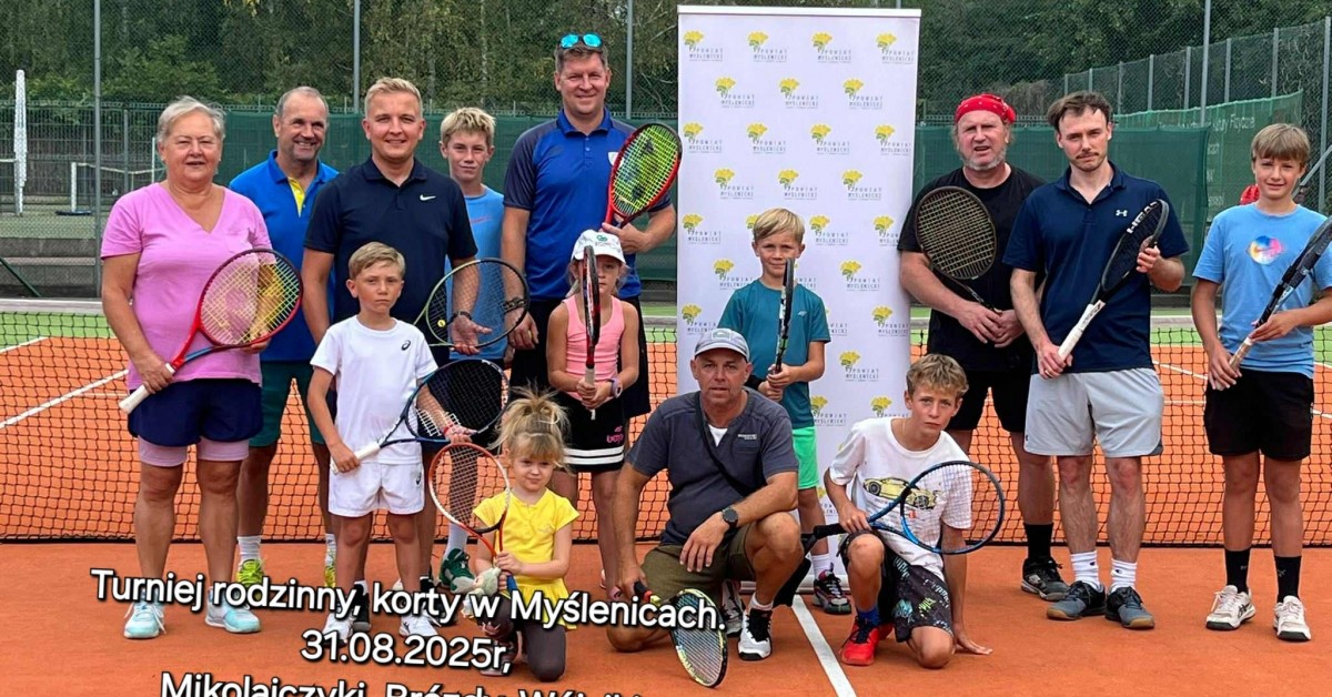 Rodzinny Turniej Tenisa w Myślenicach