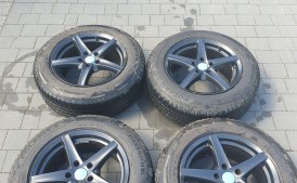 Alufelgi Ronal z oponami zimowymi Barum Polaris 5 225/65/17 106H XL