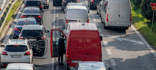 Myślenice. Ruch na zakopiance jednym pasem. Wyłączone światła na ul. Sobieskiego na kilka tygodni