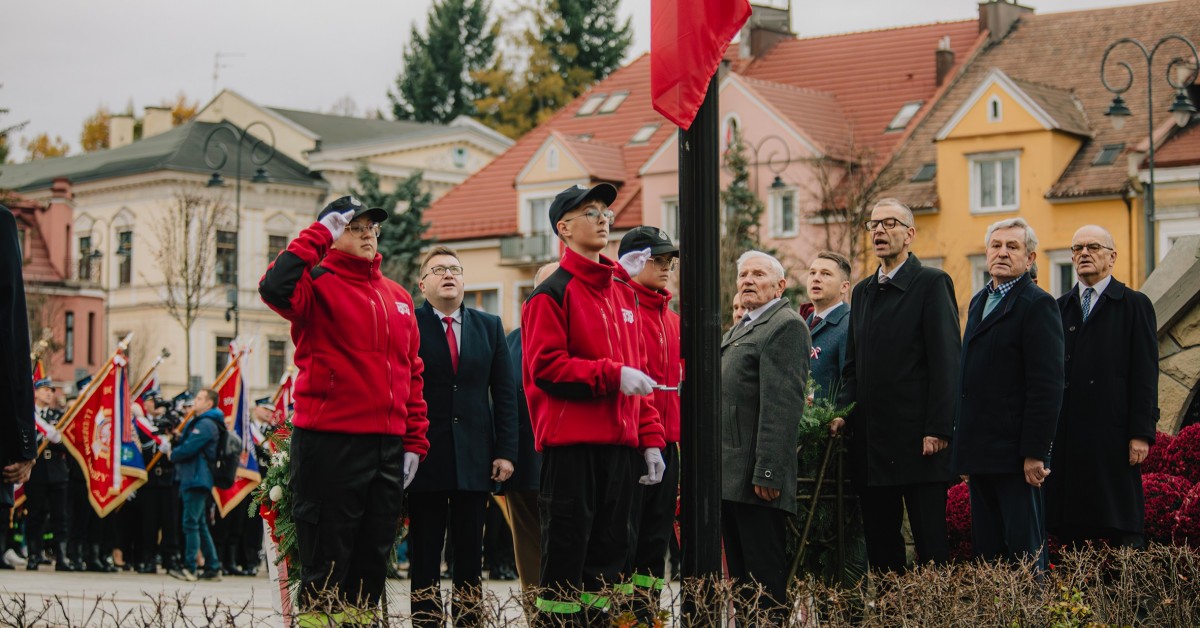 Myślenice. Tak obchodziliśmy 107. rocznicę odzyskania niepodległości