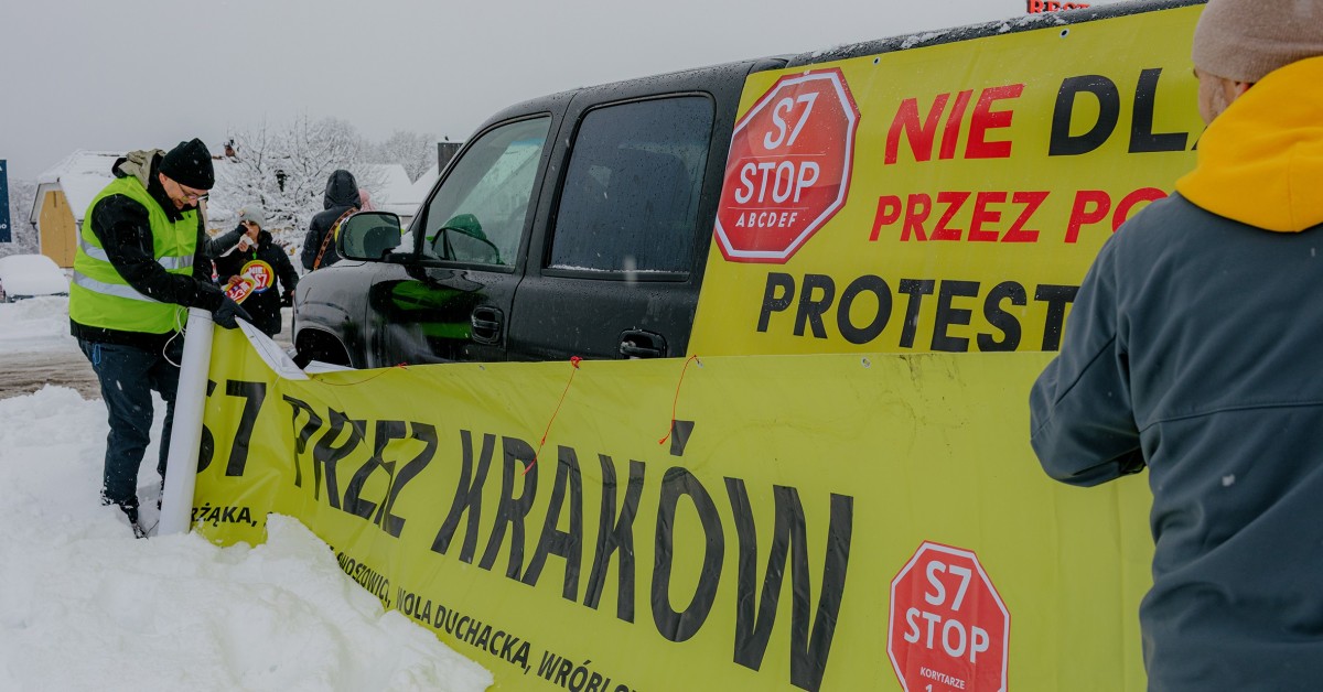 Kraków sprzeciwia się obecnym konsultacjom w sprawie S7. Prezydent apeluje do GDDKiA o ich przerwanie