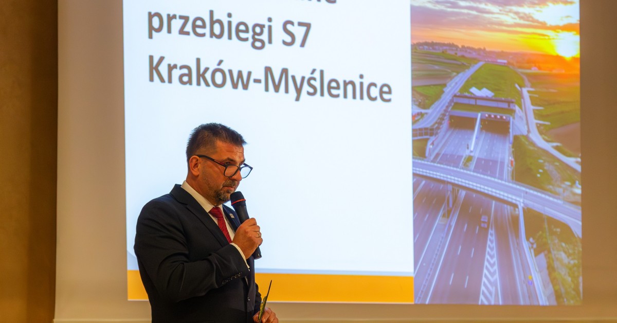 GDDKiA prezentuje 6 wariantów trasy S7 Kraków-Myślenice. Wszystkie przebiegają przez Myślenice