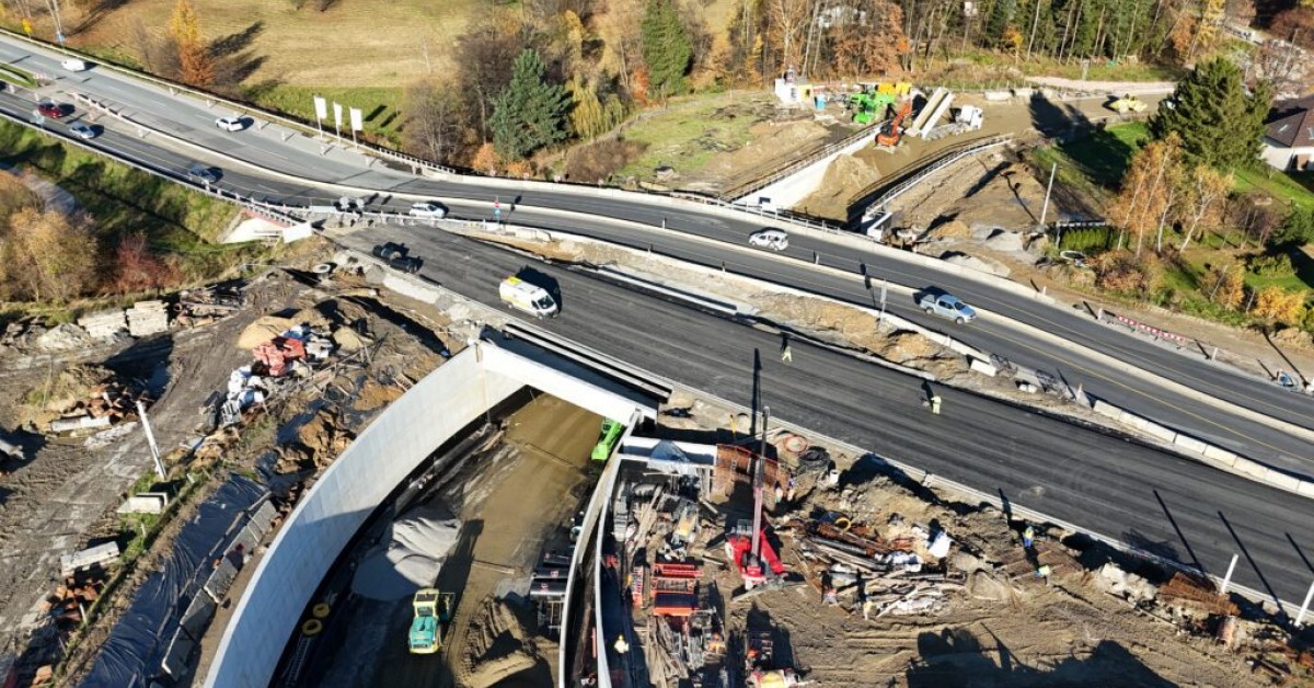 Wybudują drogi wzdłuż zakopianki w Krzyszkowicach. Będą gotowe w 2028 roku