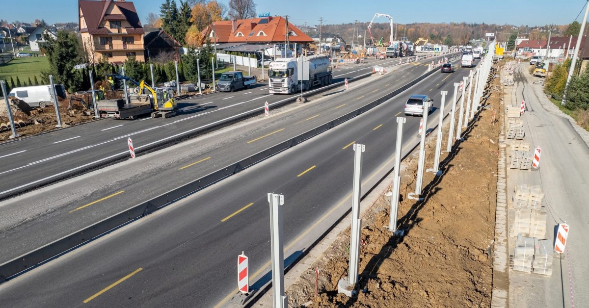 Wybudują drogi wzdłuż zakopianki w Krzyszkowicach. Będą gotowe w 2028 roku