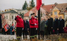 Myślenice. Tak obchodziliśmy 107. rocznicę odzyskania niepodległości