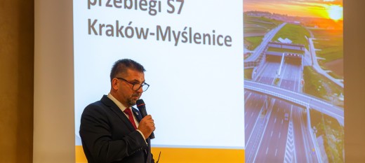 GDDKiA pokazała 6 wariantów trasy S7 Kraków-Myślenice. Wszystkie przebiegają przez Myślenice