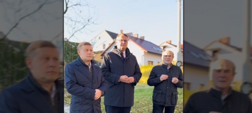 Myślenice. Politycy PiS o drodze S7: "Nie dajmy się oszukać, nie dajmy się podzielić, powiedzmy wspólne nie"