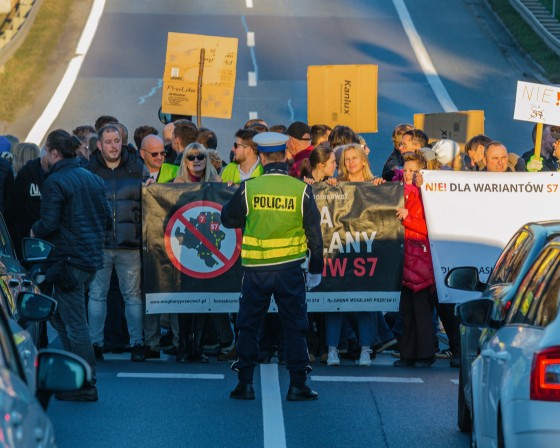 Głogoczów. Mieszkańcy zablokują zakopiankę. Będą protestować przeciwko planom budowy trasy S7 i łącznika BDI