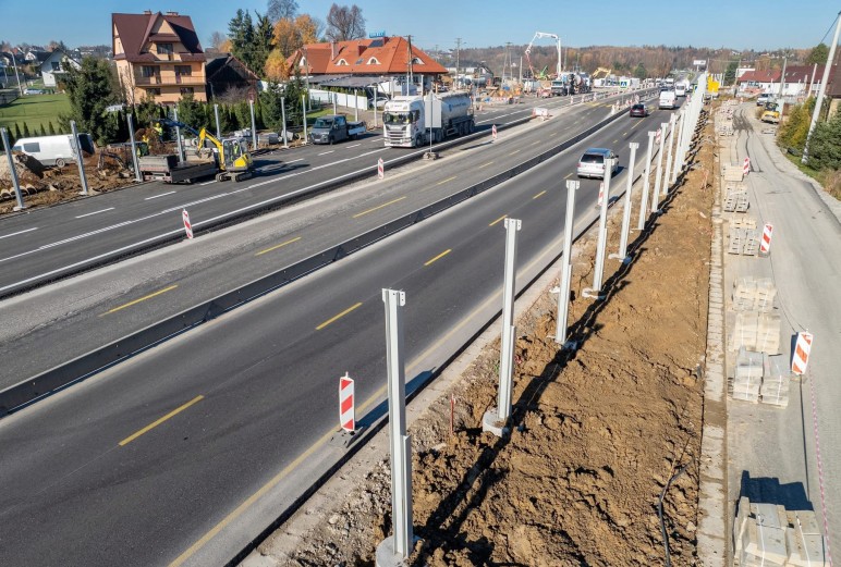 Wybudują drogi wzdłuż zakopianki w Krzyszkowicach. Będą gotowe w 2028 roku