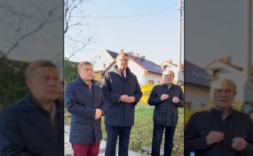 Myślenice. Politycy PiS o drodze S7: "Nie dajmy się oszukać, nie dajmy się podzielić, powiedzmy wspólne nie"