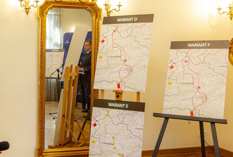 Burmistrz domaga się wariantu wschodniego drogi S7 Kraków-Myślenice. Co zrobi jeśli GDDKiA nie uwzględni jego postulatów?