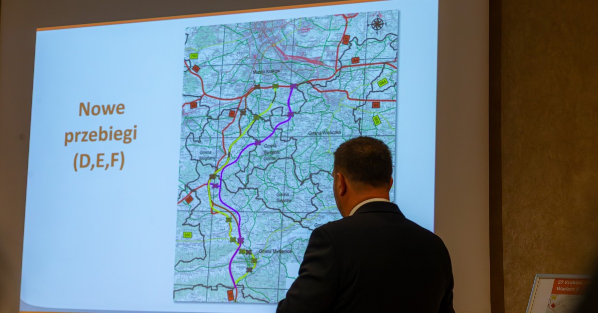 Koniec spotkań z mieszkańcami w sprawie drogi S7 Kraków-Myślenice. Teraz GDDKiA „rozprawia się z fake newsami”