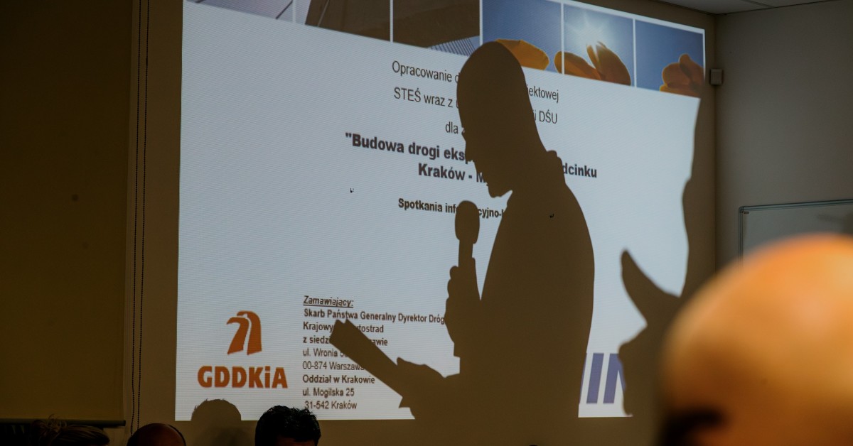 Myślenice zakończyły cykl spotkań w sprawie S7. "To co państwo prezentujecie dla naszego miasta to jest jeden wariant w sześciu wariacjach"