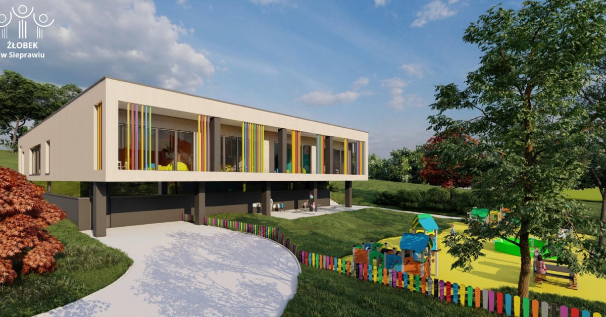Siepraw. Mają problemy z realizacją budowy żłobka. Wykonawca odstąpił od umowy