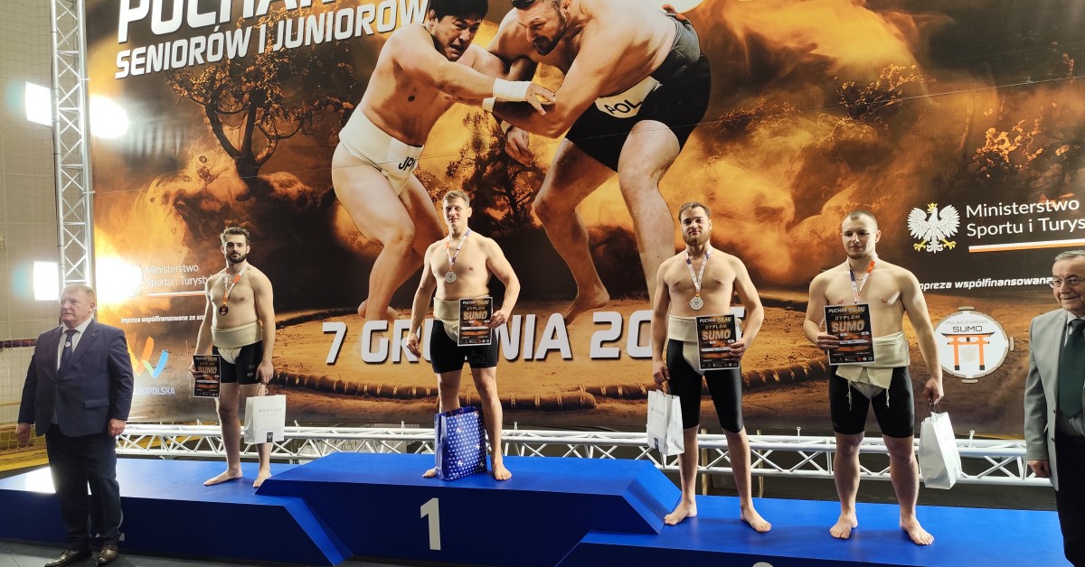 Sumo. Jan Mastela kończy sezon z brązowym medalem