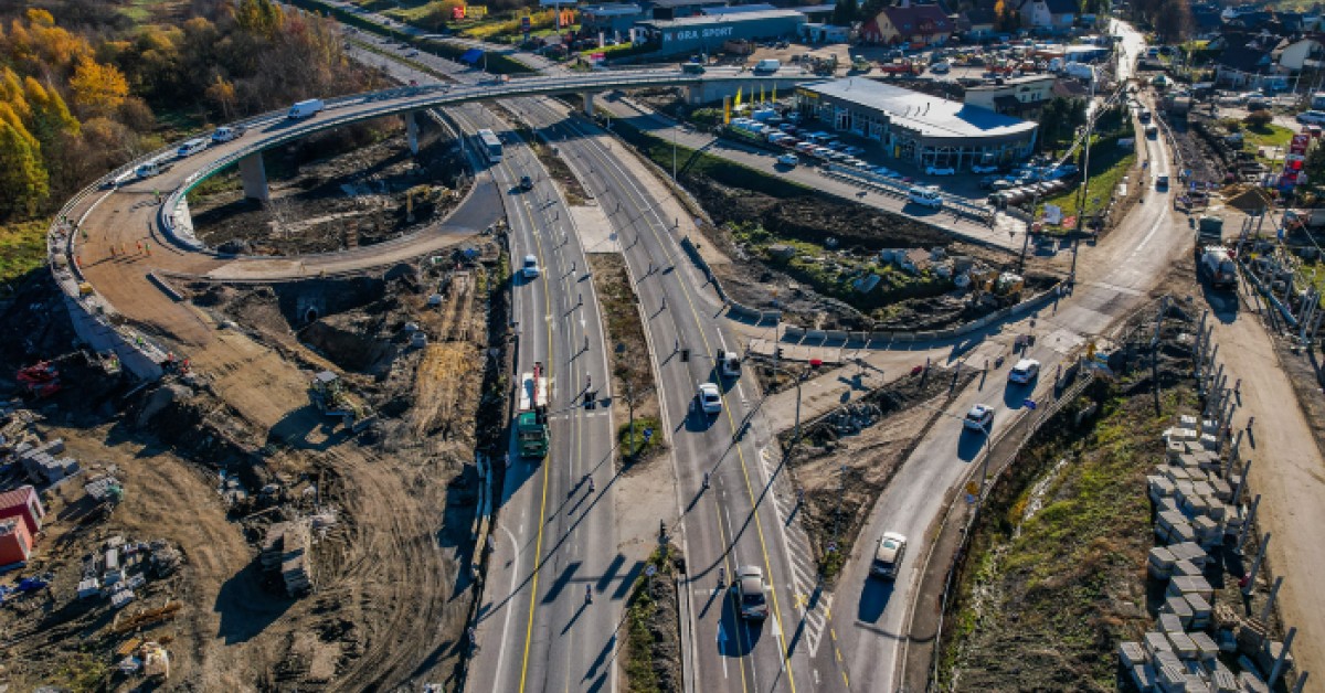 Tydzień utrudnień na zakopiance w Myślenicach. Drogowcy rozpoczęli frezowanie