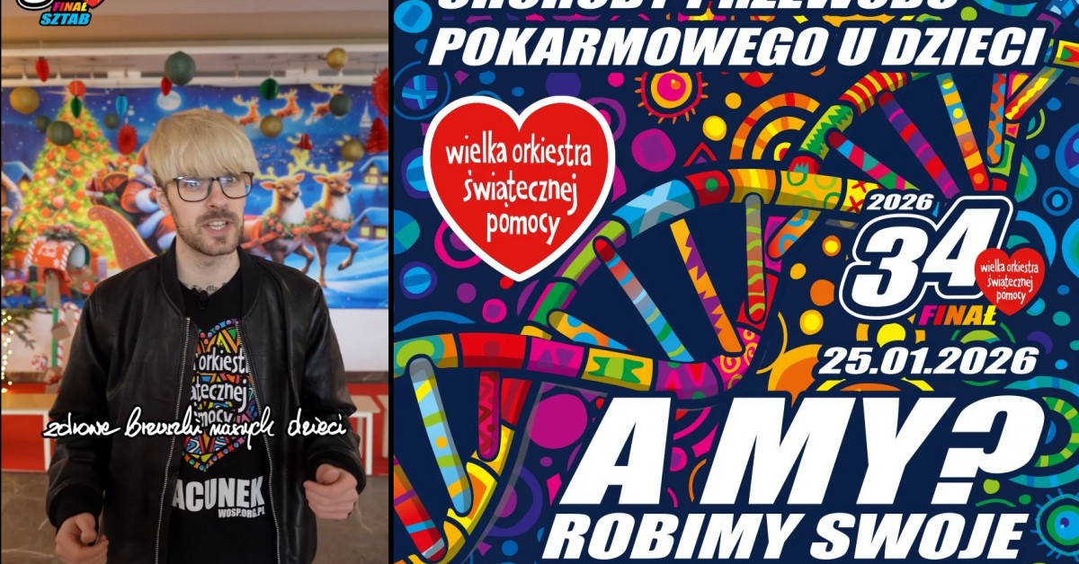 Trwają przygotowania do WOŚP 2026. Znamy artystów tegorocznego finału