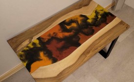 Odnowiony stolik kawowy