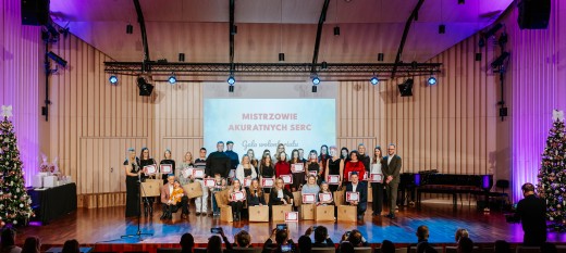 Gala wolontariatu „Mistrzowie Akuratnych Serc” wyróżniła blisko 50 wolontariuszy z 16 organizacji