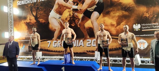 Sumo. Jan Mastela kończy sezon z brązowym medalem