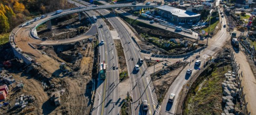 Tydzień utrudnień na zakopiance w Myślenicach. Drogowcy rozpoczęli frezowanie