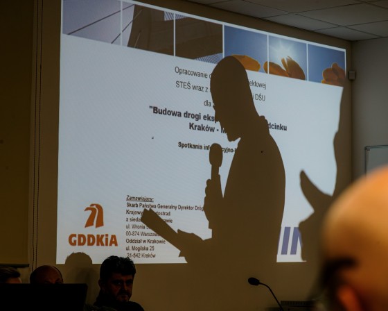 Myślenice zakończyły cykl spotkań w sprawie S7. "To co prezentujecie dla naszego miasta to jest jeden wariant w sześciu wariacjach"