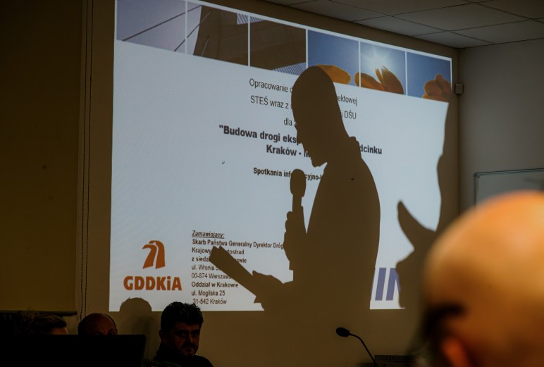 Myślenice zakończyły cykl spotkań w sprawie S7. "To co prezentujecie dla naszego miasta to jest jeden wariant w sześciu wariacjach"