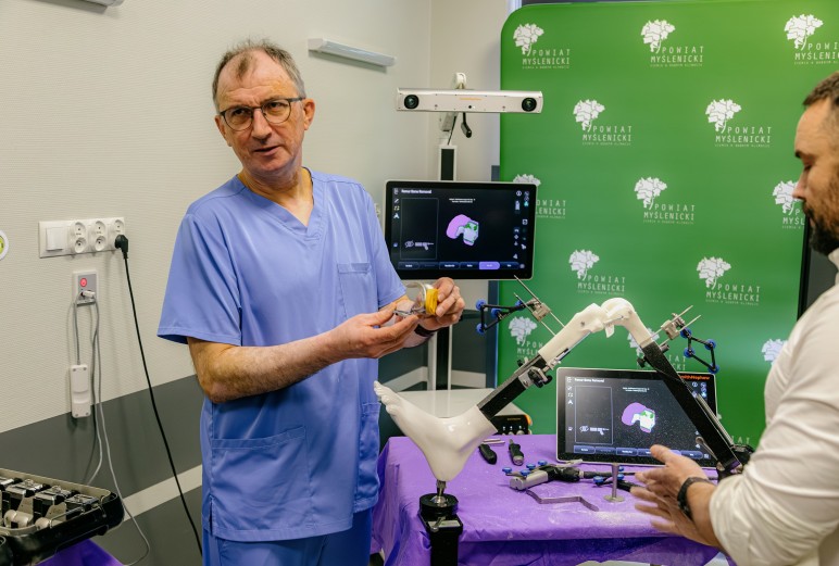 Myślenice. Pierwszy w Małopolsce szpital powiatowy z robotem ortopedycznym do operacji stawu kolanowego