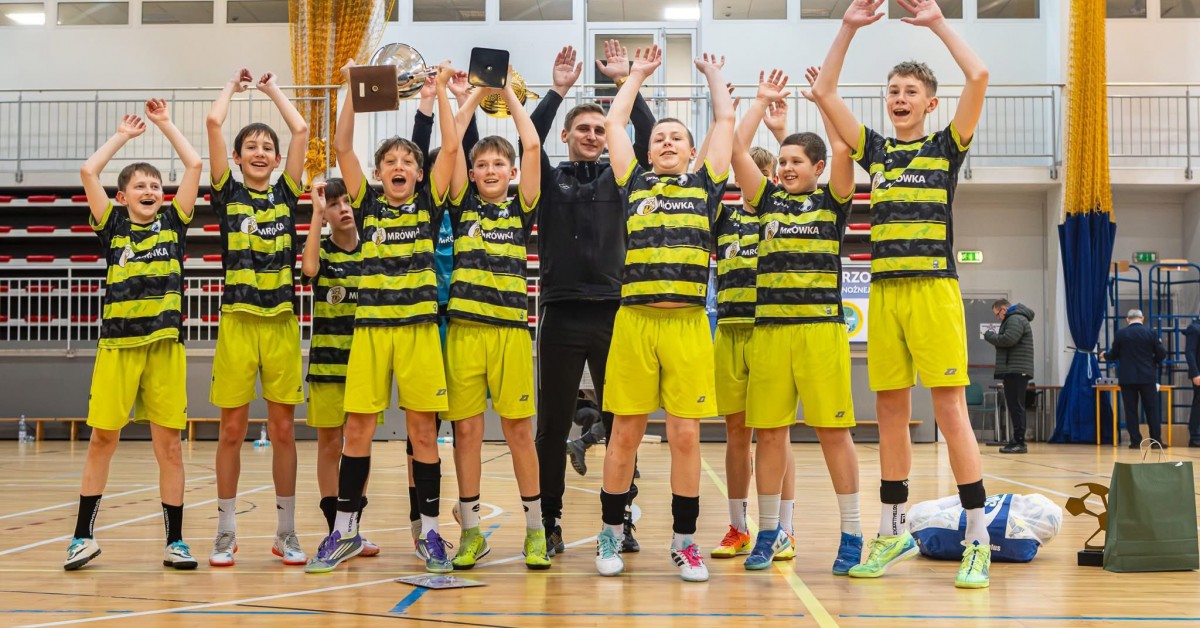Młodzicy Orła Myślenice halowym mistrzem Podokręgu Myślenice