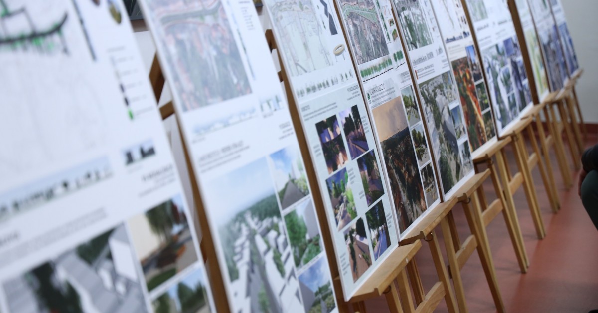 Dobczyce. Wystawa studenckich koncepcji zagospodarowania rynku