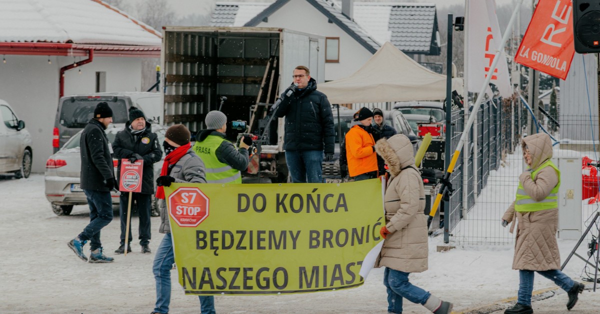 Realizacja drogi S7 Kraków-Myślenice przesunięta na lata 2038-45? Burmistrz Szlachetka: „To bardzo zła wiadomość dla mieszkańców”