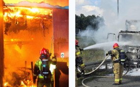 Ponad 1500 interwencji straży pożarnej w 2025 roku