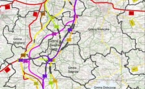 Kraków opracuje na swoim terenie korytarz dla drogi ekspresowej S7 do Myślenic