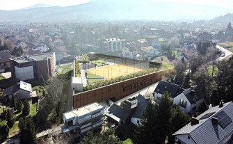 Myślenice. Parking piętrowy z boiskiem i zielenią na dachu jest nieaktualny. Burmistrz zapowiada nową koncepcję