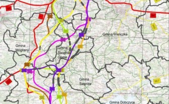 Kraków opracuje korytarz dla drogi ekspresowej S7 do Myślenic na swoim terenie