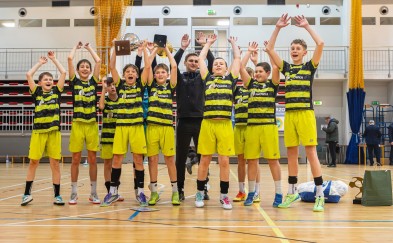 Młodzicy Orła Myślenice halowym mistrzem Podokręgu Myślenice