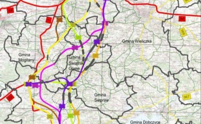 Kraków opracuje na swoim terenie korytarz dla drogi ekspresowej S7 do Myślenic