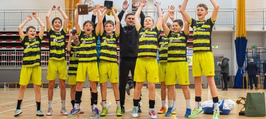 Młodzicy Orła Myślenice halowym mistrzem Podokręgu Myślenice