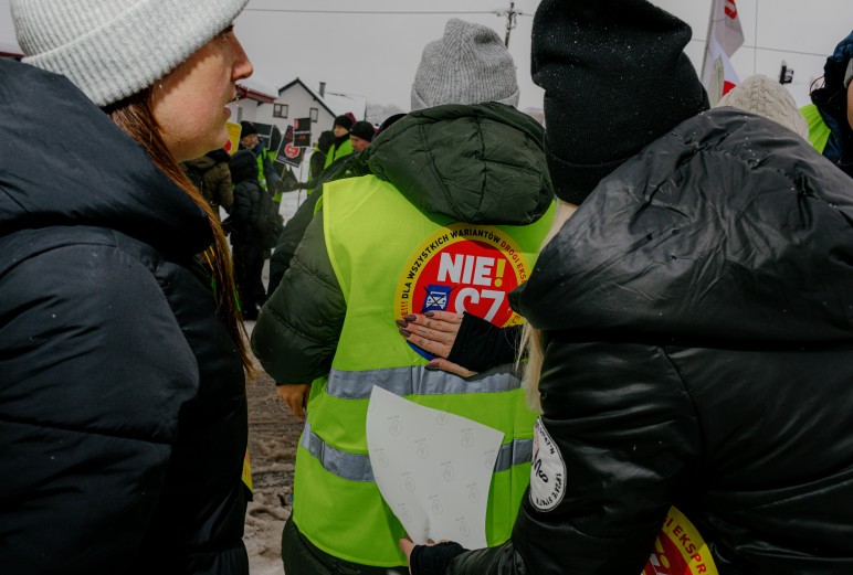 Głogoczów. Ponownie wyjdą na pasy. Przeciwnicy S7 w sobotę zablokują zakopiankę