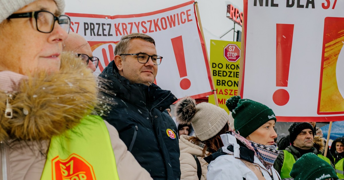 Jarosław Szlachetka: Trzeba nie mieć wyobraźni, ani szacunku dla mieszkańców, aby proponować przebieg S7 przez gęsto zabudowane miejscowości