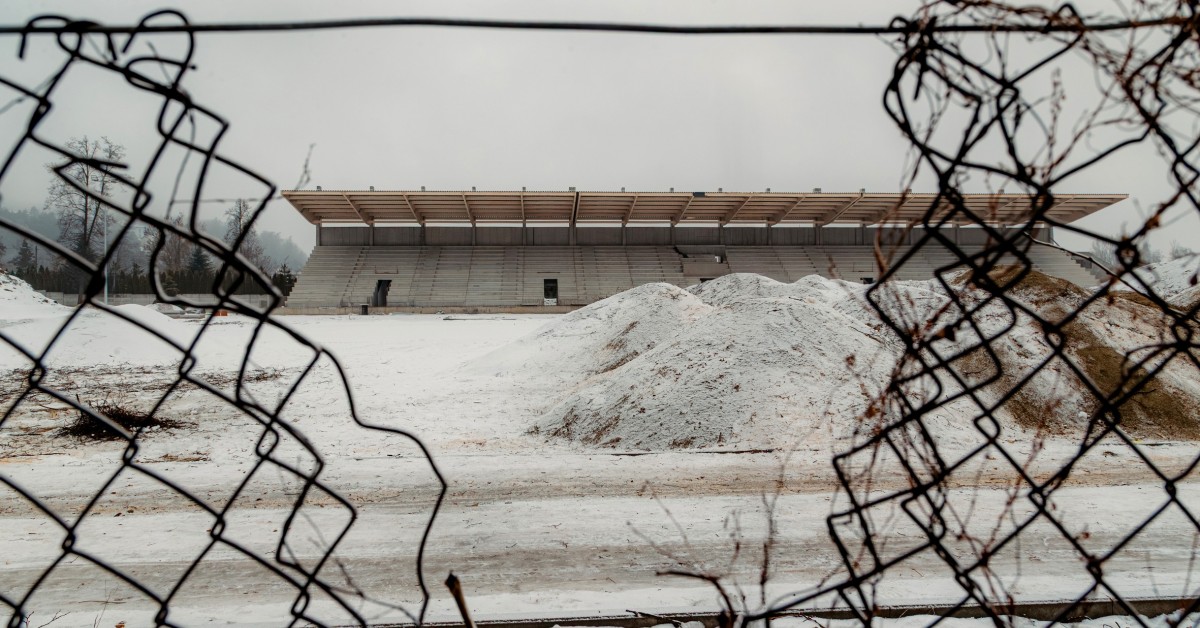 Myślenice. Kolejne opóźnienie stadionu Dalinu. Otwarcie najwcześniej latem 2026 roku