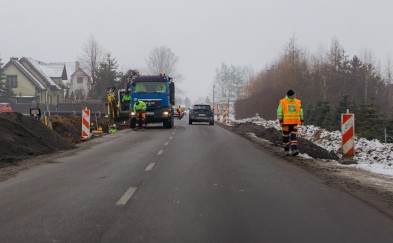 Osieczany. Ruszyły prace przy przebudowie drogi powiatowej. Powstanie tu rondo i przejścia dla pieszych