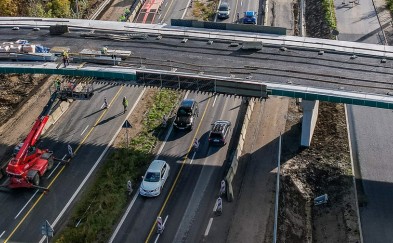 Trwa budowa węzła. Na zakopiance w Myślenicach dwudniowe utrudnienia