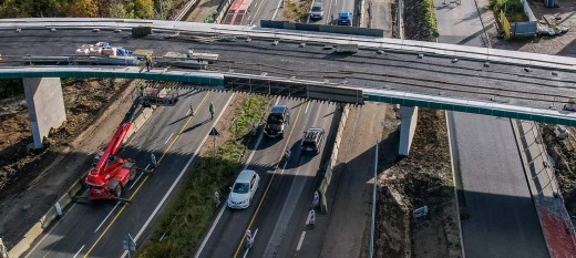 Trwa budowa węzła. Na zakopiance w Myślenicach dwudniowe utrudnienia