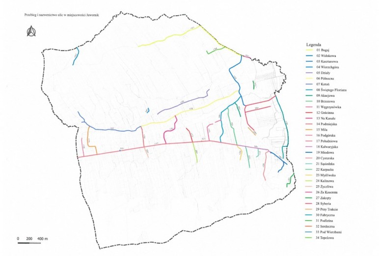 Jawornik. Ulice mają swoje nazwy. Uchwała przyjęta, ale pojawił się spór o patronów