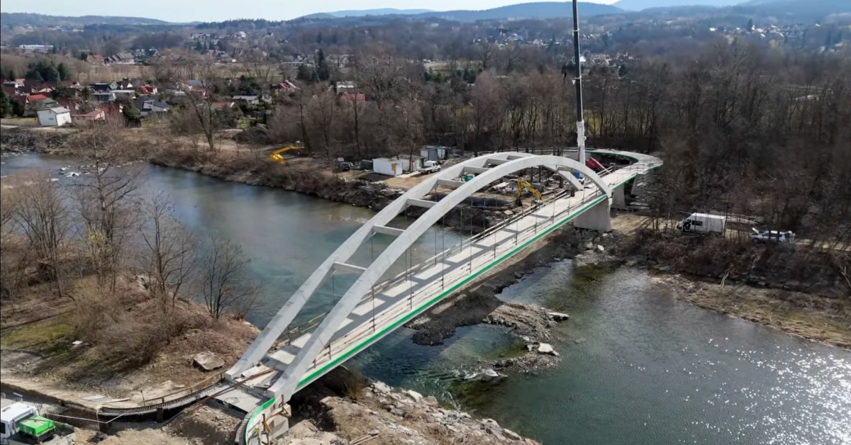 Myślenice. Kładka dla rowerzystów połączy dwa brzegi Raby